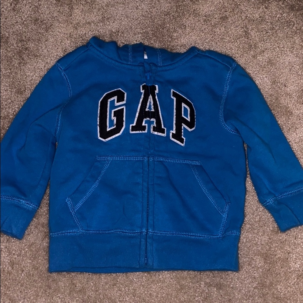 Boys 18-24 month gap zipper hoodie